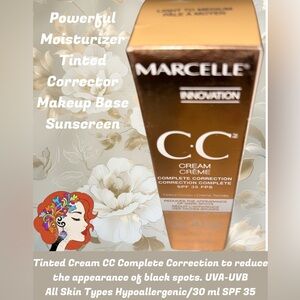 CC Tinted Cream - Light to Medium Complete correction & Reduce dark spots SPF35